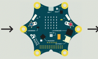 One button controls the light