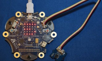 Calliope mini grove temperature sensor