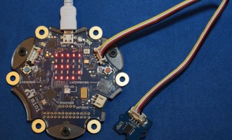 Calliope mini grove temperature sensor