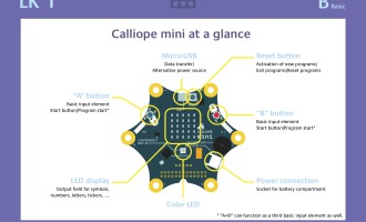 LK1 Calliope mini at a glance